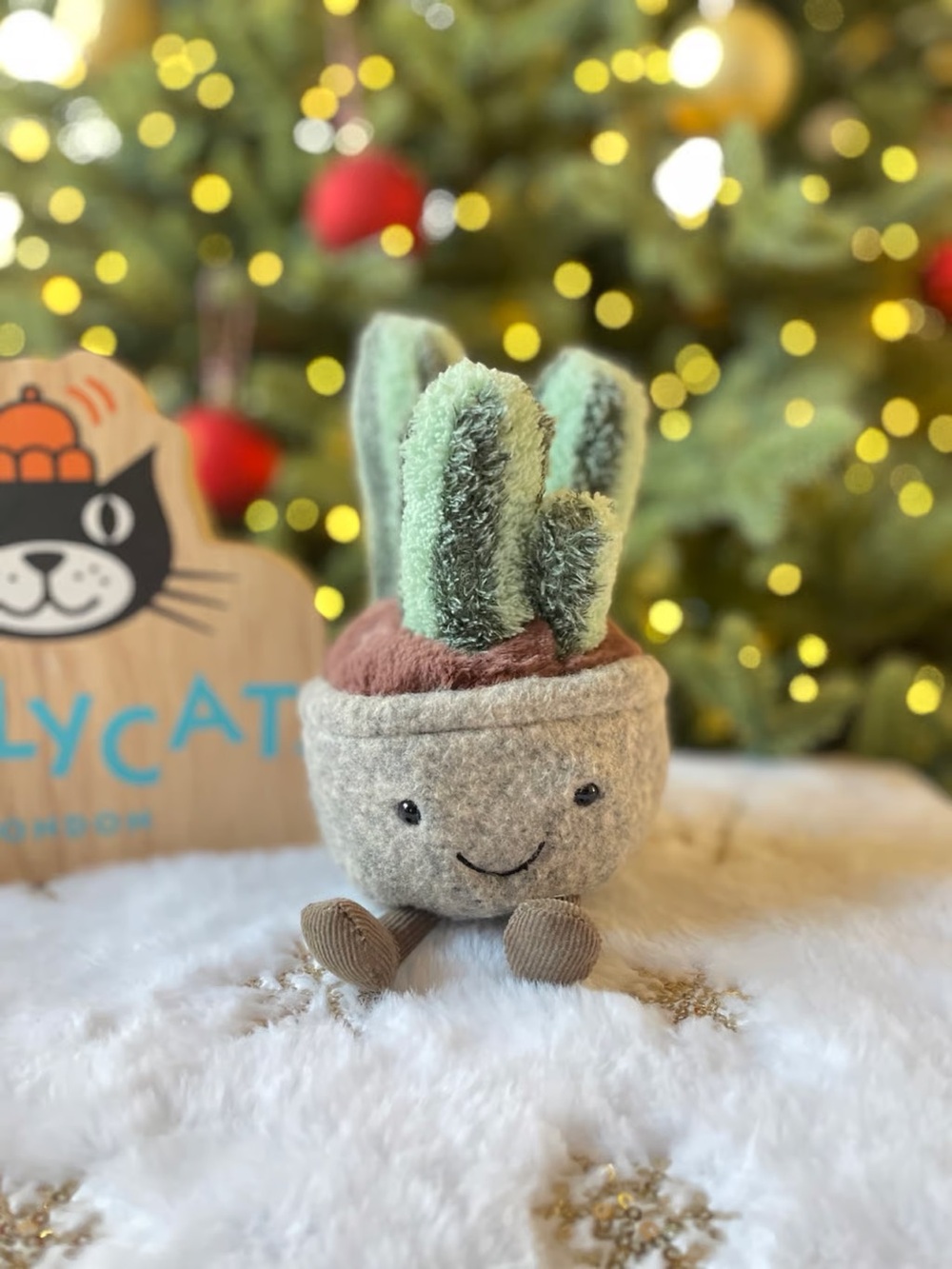 Retired Jellycat Silly Columnar Cactus
